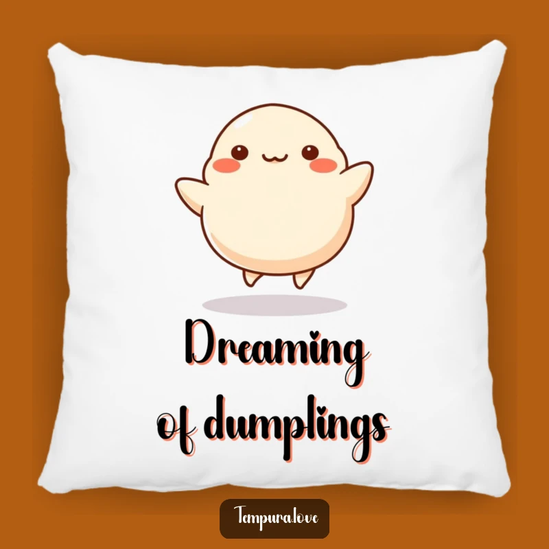 Funny Dumpling Kicking Pillow: Cozy Cartoon Comfort. The Perfect Hilarious Gift for Dumpling Fans