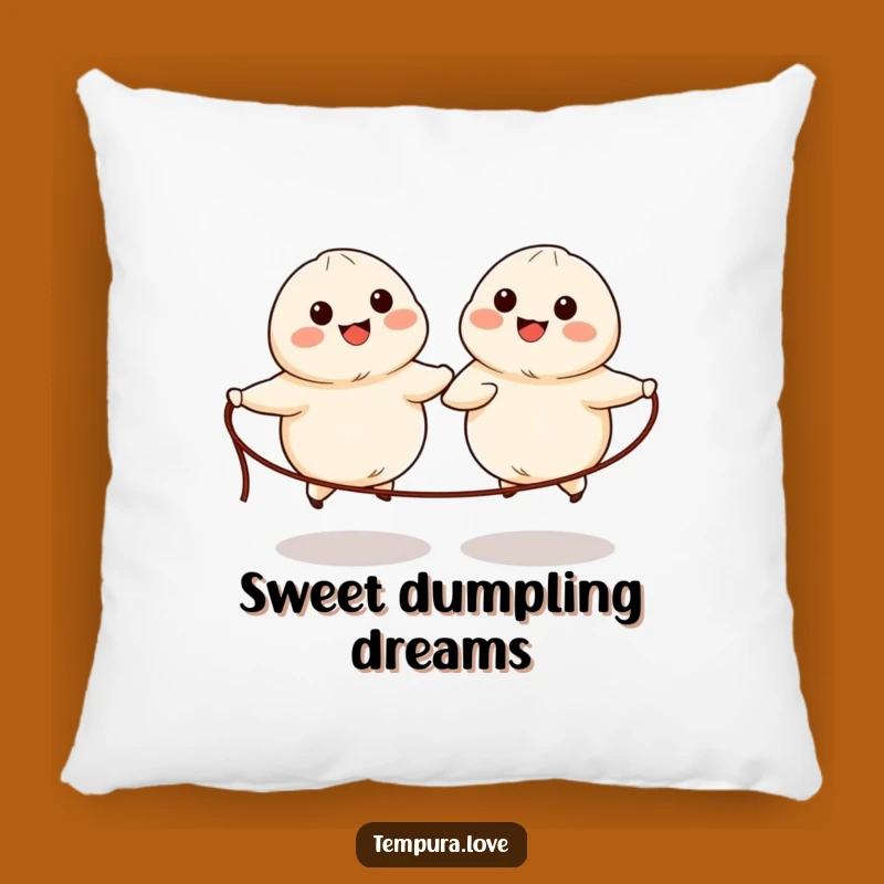 Funny Dumpling Skipping Pillow: Cozy Comfort with a Playful Touch