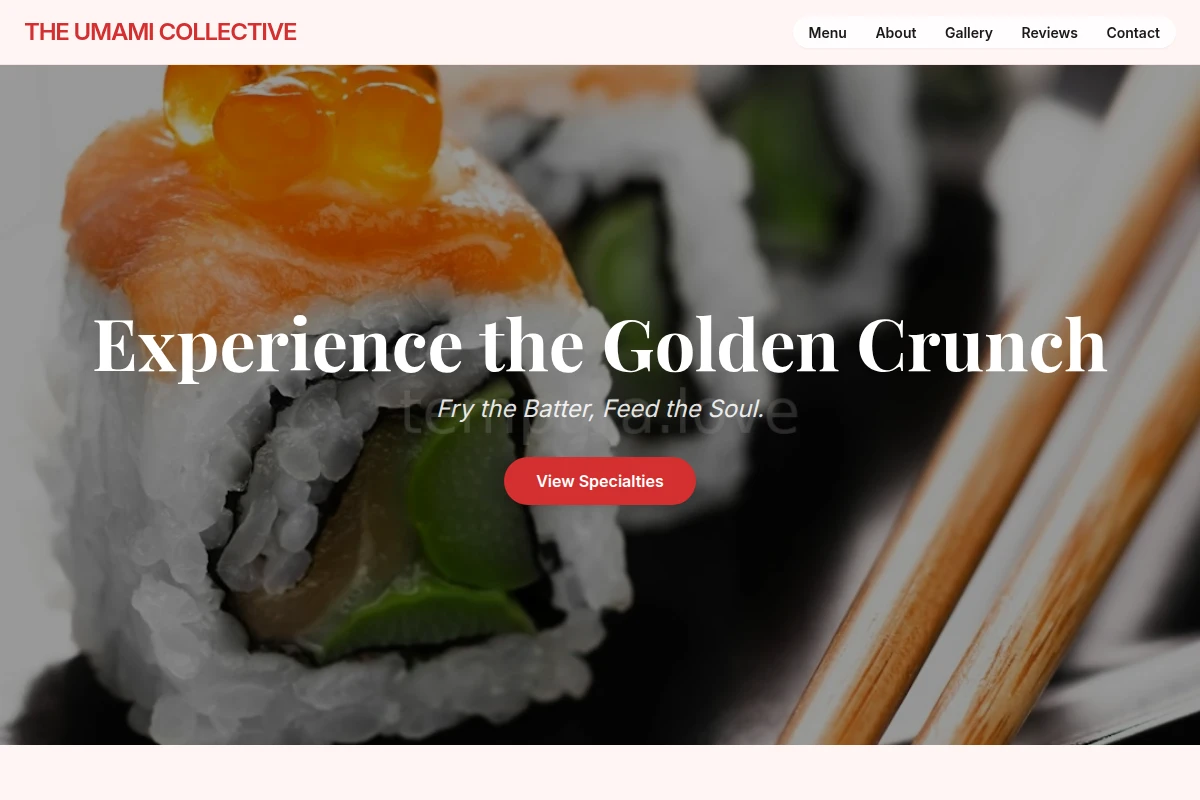 Crunch Japanese Food