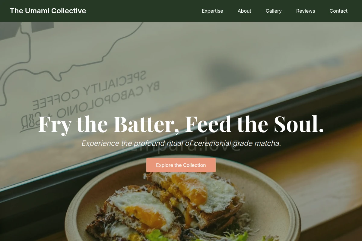 Matcha Specialty Food