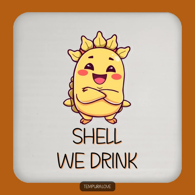 Funny Mischievous Taco Coaster: Protect Surfaces with Fiesta Flair