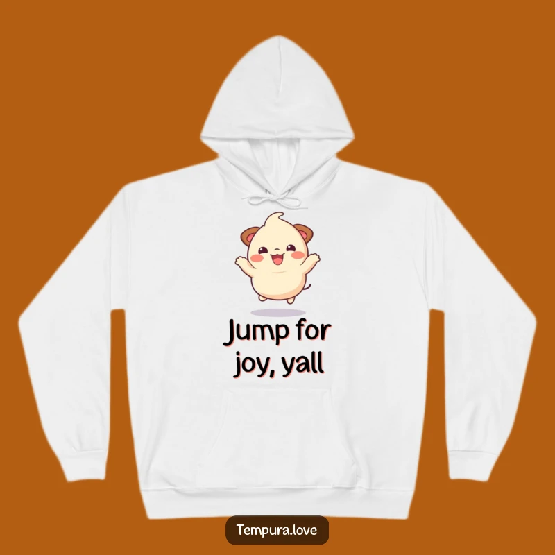 Funny Dumpling Hoodie: Cozy Jumping Character Wear, Hilarious Food Gift