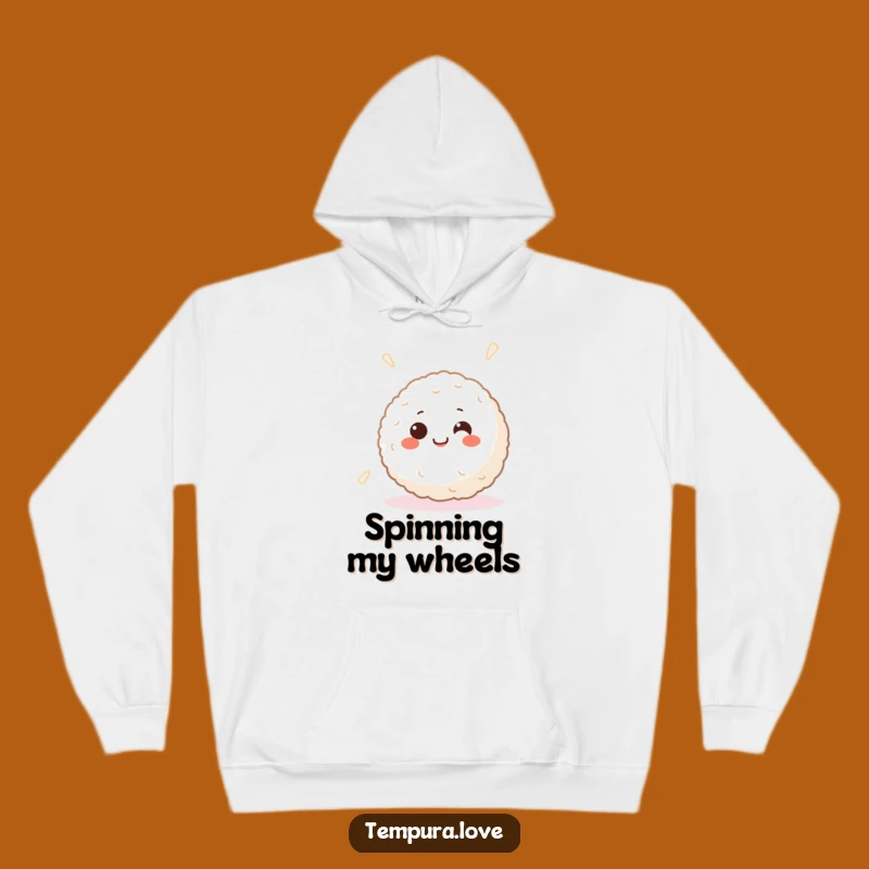 Funny Smiling Rice Ball Hoodie - Cozy Comfort with Happy Vibes
