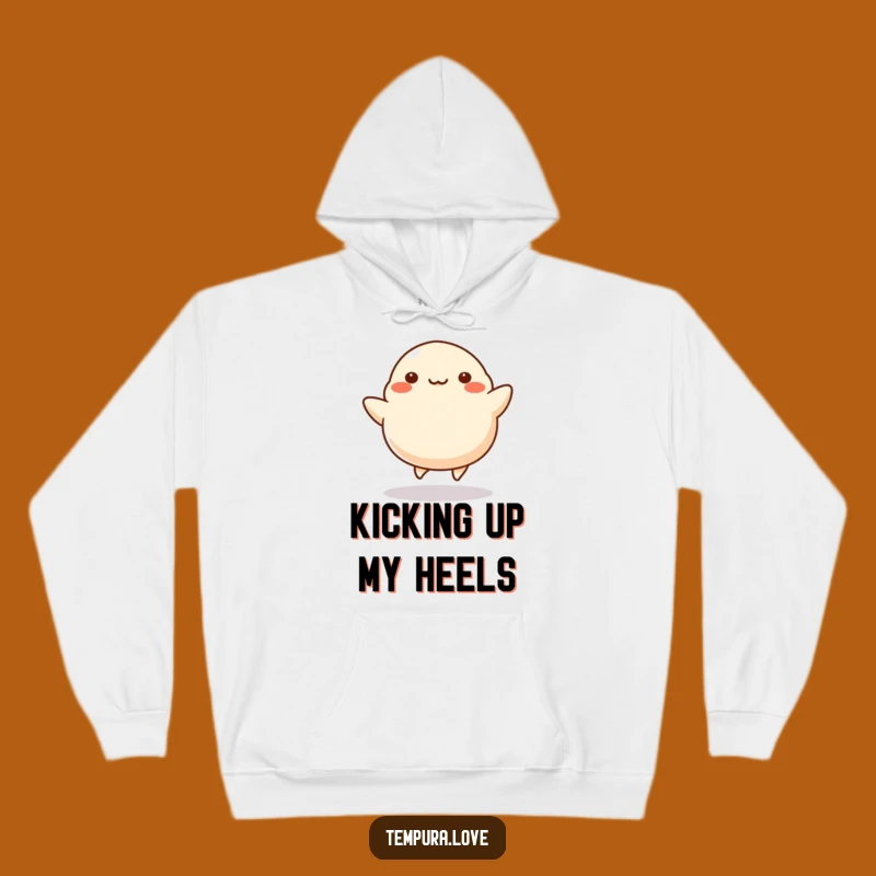 Funny Dumpling Kicking Hoodie: Cozy Comfort and Cheerful Vibes. A Hilarious Warm Gift