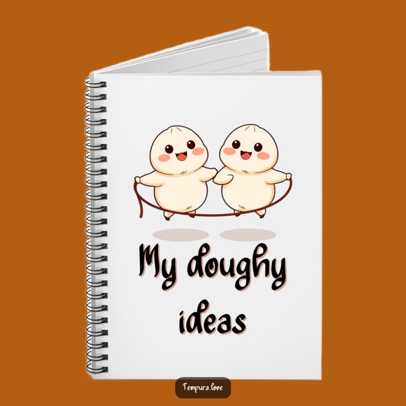 Funny Dumpling Skipping Notebook: Jot Down Ideas with Playful Flair