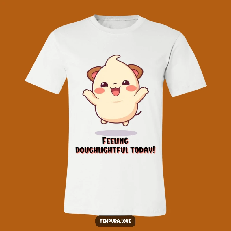 Funny Dumpling T-Shirt: Joyful Jump Tee, Hilarious Foodie Gift