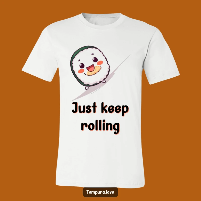 Funny Sushi Roll T-Shirt: Wear Your Love for Rolling Good Times